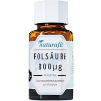 Naturafit acide folique 800 gélules, 90 gélules