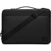 Gaston Luga Dash Cushioned Briefcase 16" - Black (16"), Sac pour notebook, Noir