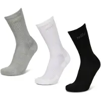 Nike Chaussettes 'U Nk Ed Elvd Crw 3P Wgfx - 144' gris clair