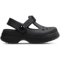 Crocs , modèle Kinder Classic Mary Jane, chaussures fermées pour enfant, unie, couleur noire, taille 23/24 EU