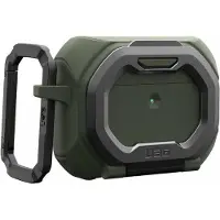 Urban Armor Gear Étui de protection pour AirPods Pro 3, UAG Monarch, vert-argenté