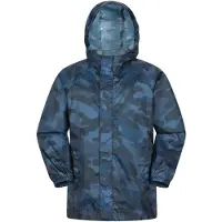 Mountain Warehouse - Veste « Pakka » imperméable pour enfants MW5196 (158) (bleu foncé)
