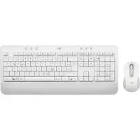 Logitech ensemble clavier/souris MK650, sans fil, Bolt, Bluetooth, blanc