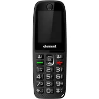 Sencor ELEMENT P032S TFT 2.4 pouces, Dual SIM (2.40"), Téléphone portable à touches, Noir