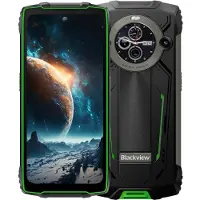 Blackview BV8200 (Double Sim - Écran de 6.5" - 256 Go, 12 Go RAM - NFC) Vert (256 Go, Green, Vert, 6.50", Double SIM, 4G), Téléphone portable, Vert