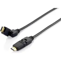 Equip High Speed HDMI Cable with Ethernet - Câble HDMI avec Ethernet - HDMI mâle pour HDMI mâle - 5 m - noir