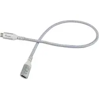 Equip USB 3.2 Gen 2 C to C Extension Cable, 1.0m, M/F, 4K/60Hz, 10Gbps, White