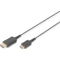 Digitus Câble de branchement HDMI à haut débit de type C vers A, HighFlex