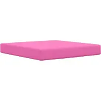 vidaXL Coussin de canapé d'extérieur 3 pcs Rose Polyester