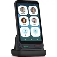 SPC Zeus 2 - Smartphone pour seniors Compatible avec l'application Gestion et localisation à distance, mode facile, touches physiques, écran 5", double caméra, 64 Go