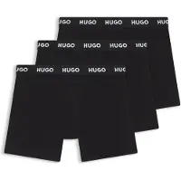 HUGO Boxers noir / blanc