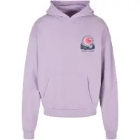 Mc Clothes Sweat-shirt 'Sunset Charm' lavande / rose / noir