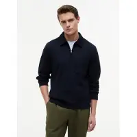 Tommy Hilfiger Mw0mw43213 Half Zip Sweatshirt Bleu L Homme