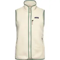 Patagonia - Polaire sans manches en Polartec&reg; - W's Retro Pile Vest Natural w/Ellwood Green pour Femme - Taille M - Beige