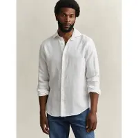 Gant Chemise à Manches Longues 3260045 Linen Regular Fit
