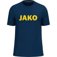 Jako T-shirt fonctionnel Promo 2.0 bleu marine/citron 116