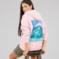 Lagooners Sweat à capuche graphique pheasant rise femmes - Rose