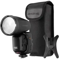 Westcott FJ80 II S Touchscreen 80WS Speedlight w/ Sony Camera Mount (D226321) (Flash à monter, Sony), Flash, Noir