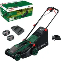 Bosch Tondeuse à gazon sans fil ROTAK18V2-38 - - 2 batteries 4,0 Ah - chargeur - 06008B9M00