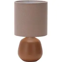 Luxus Europe - Lampe de table Amsterdam, rouge - Lampe de table design en céramique pour intérieur