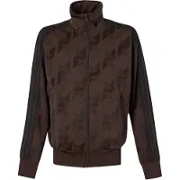 Adidas Originals Monogram Firebird Full Zip Sweatshirt Marron L Homme