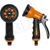 Bradas Pistolet arrosoir - - Black Line - 8 fonctions - Laiton-zinc - Arrosage de jardin