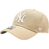47 Brand Mlb New York Yankees Mvp Cap Beige Homme