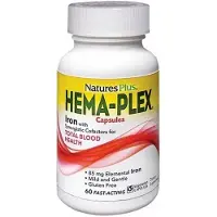 Natures Plus Hema-Plex Iron - 60 capsules