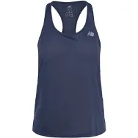 New Balance Athletics Sleeveless T-shirt Bleu S Femme