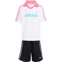 Adidas Lse Pinstr Bébé - Survêtements, Blanc - Taille 117 - 122 CM - Poly Jersey