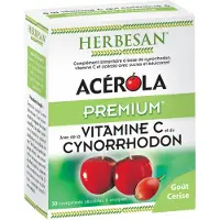 Herbesan Acerola Premium - 30 comprimés 30 pc(s) Comprimé(S) À Croquer