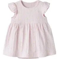 Name it Robe jaune / rose pastel / blanc