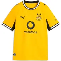 Puma Bvb Borussia Dortmund Replica Home Junior Short Sleeve T-shirt Jaune 9-10 Years Enfants
