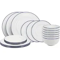 Cookinglife Ensemble de vaisselle Whitmore 18 pièces / 6 personnes
