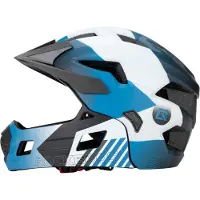 RockBros Casque enfant avec mentonnière amovible FULL FACE off-road TS-61 M