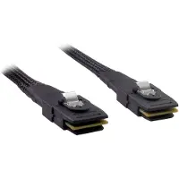 Inter-Tech 88885238 câble Serial Attached SCSI (SAS) 0,5 m Noir