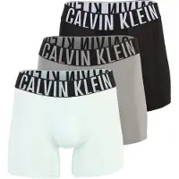 Calvin Klein Underwear Boxers 'Intense Power' gris foncé / menthe / noir / blanc