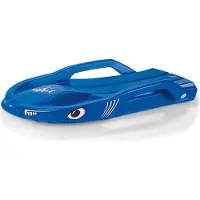 Rolly Toys Snow-Carving Bob rollySnow Sharke blau, stabiler Sportschlitten, für Kinder ab 3