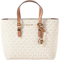 Michael Kors Sacs à main ivoire / caramel / brun foncé