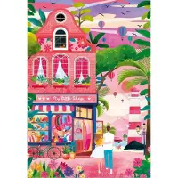 Pieces & Peace Puzzle Ma petite boutique - 1000 pièces motif coloré
