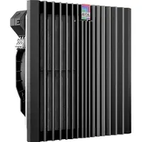 Rittal Ventilateur à filtre RITT, Armoire serveur : accessoires, Noir