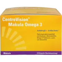 CentroVision Gélules Oméga 3 pour la macula, 270 gélules