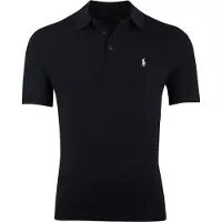 Ralph Lauren Polo POLO EN MAILLE EN PIMA COTON hommes - Marine - EU S