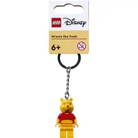LEGO Unisexe, Porte-clés, Porte-clés Winnie l'Ourson (854191), Multicolore