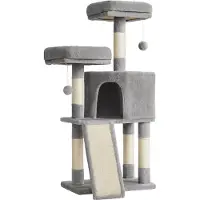 Usorteret Griffoir Pour Chat, Maison Pour Chat 115 Cm, Rampe Griffoir