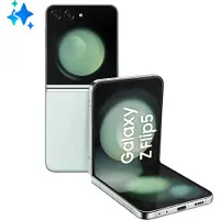 Samsung Galaxy Z Flip5 SM-F731B 17 cm (6.7") Double SIM Android 13 5G USB Type-C 8 Go 512 Go 3700 mAh Couleur menthe