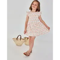Boboli 723068 Sleeveless Dress Multicolore 4 Years Fille
