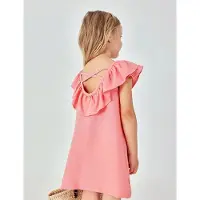 Boboli 723057 Sleeveless Dress Rose 6 Years Fille