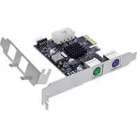InLine Schnittstellenkarte - 2x PS/2 - PCIe (PCI-Express) (76620P)