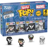 Funko POP! Pop! Bitty POP Marvel - Pakiet 4 Figurek Spider-Man i Venom